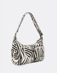 Emile multipocket bag - Zebra Ecru