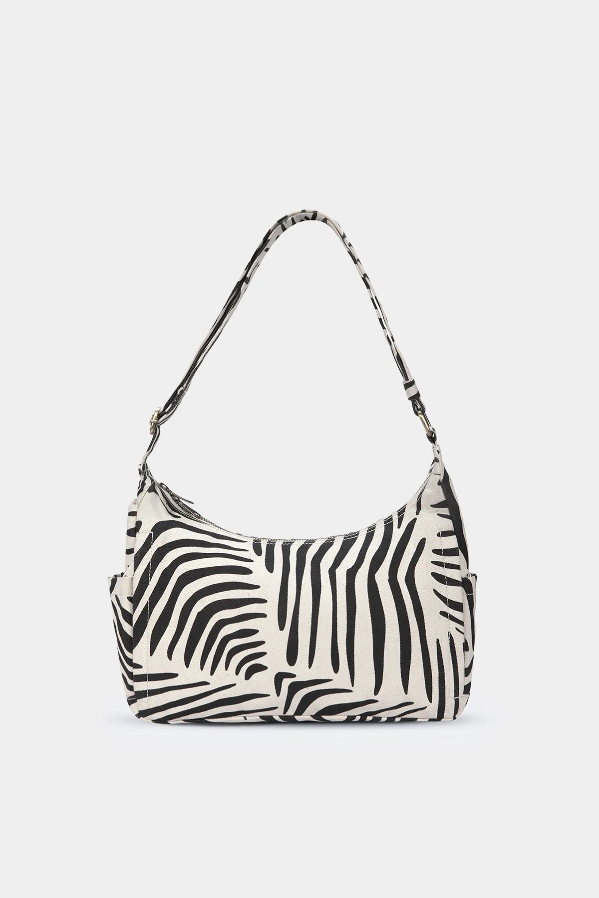 Emile multipocket bag - Zebra Ecru