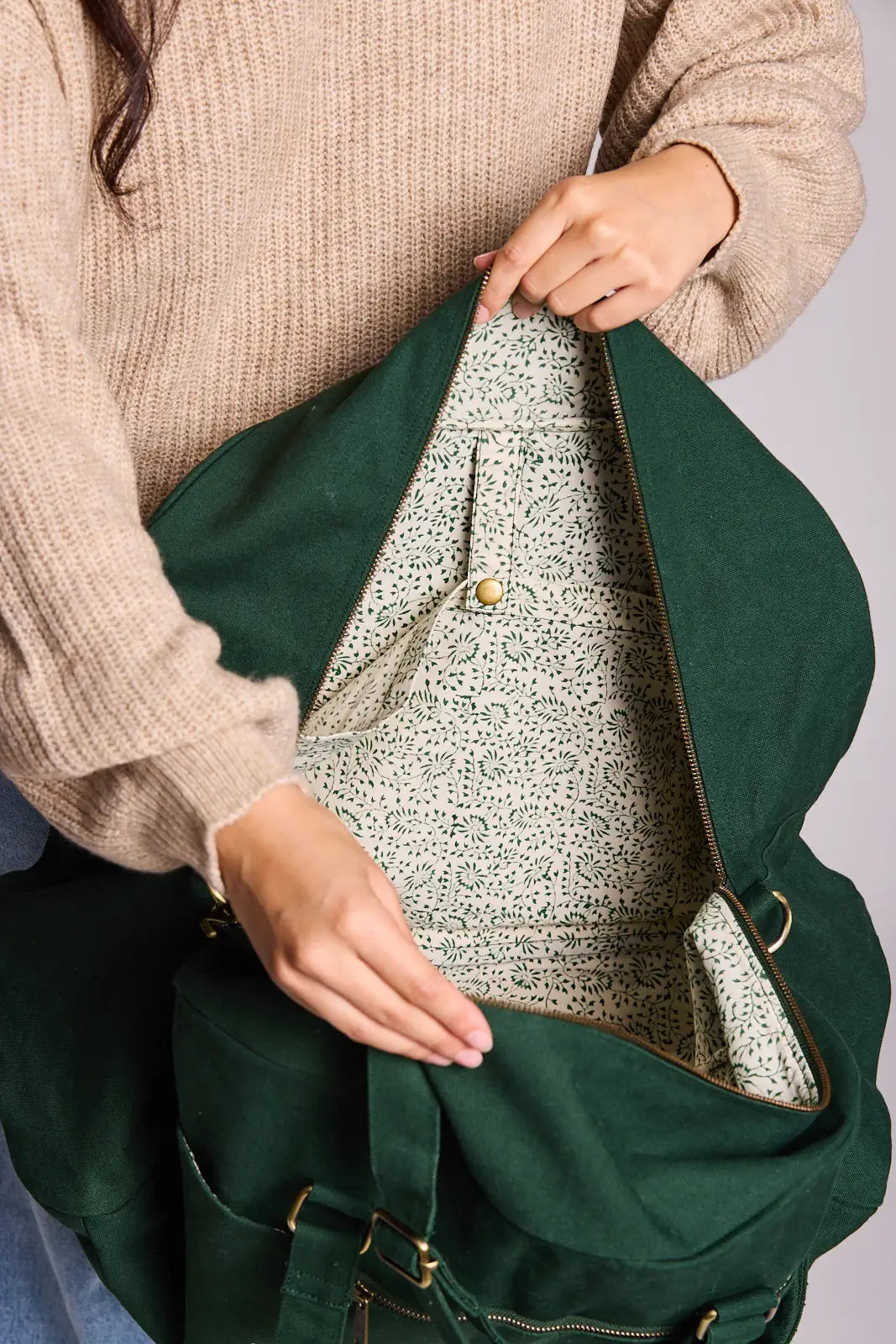Yves travel bag - Forest Green