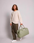 Yves travel bag - Clay green