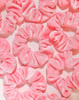 Velvet Scrunchie - Cotton Candy