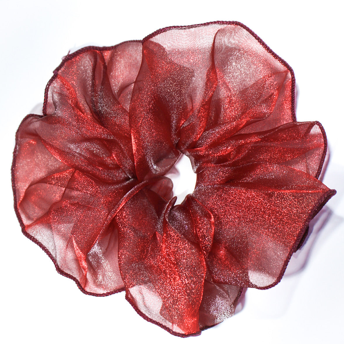 Glam Scrunchie - red